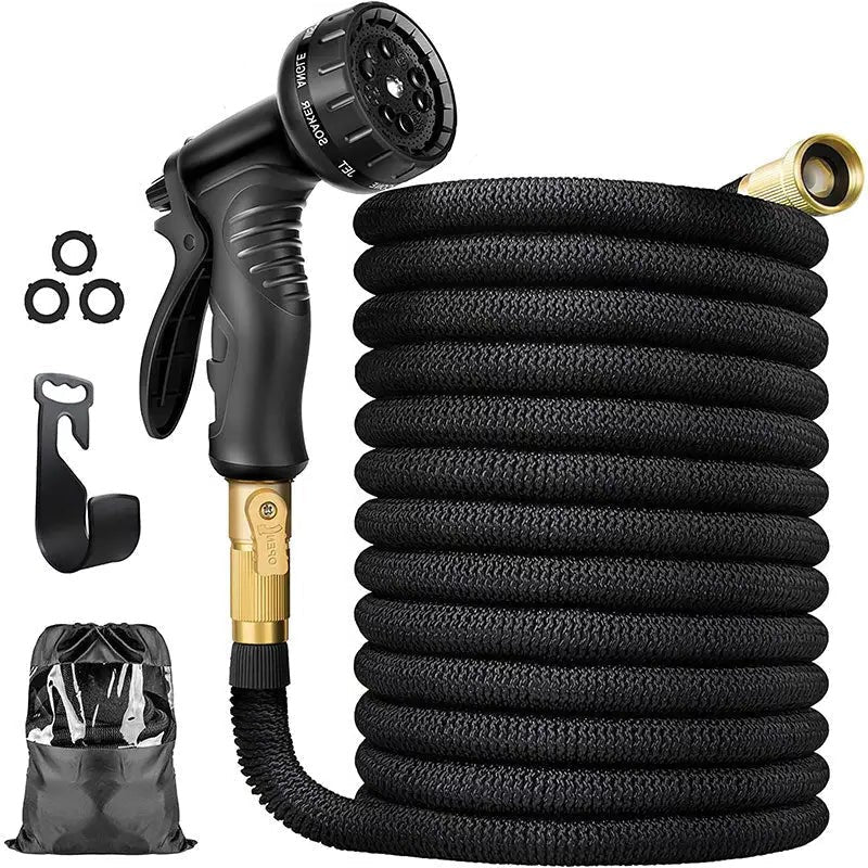 100FT Expandable Garden Water Hose With Sturdy Construction