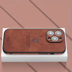 Luxury Deerskin iPhone Case - Veltro Braun