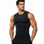 Shaping Men's Shirt – Men's Shapewear Compression Undershirt for Chest & Belly, Invisible Under Clothes, S–3XL – CoreForm Bodyshape