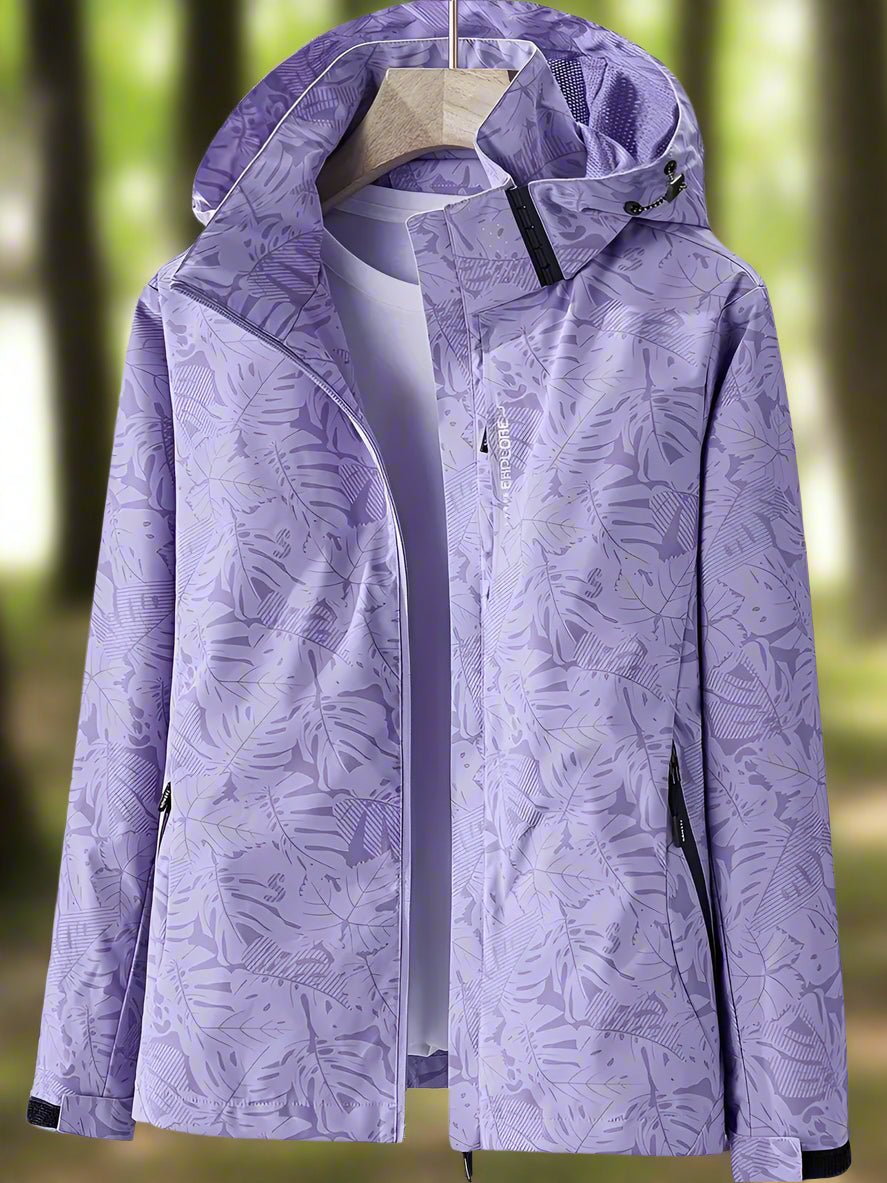 Pamelo | Women's Jacket | Full-length Zipper Closure Purple