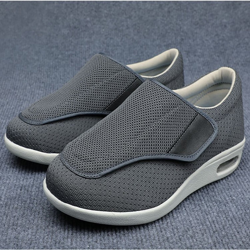 Sephira | Wide Diabetic Shoes Dunkelgrau
