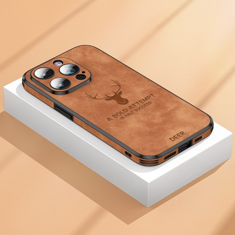 Luxury Deerskin iPhone Case - Veltro