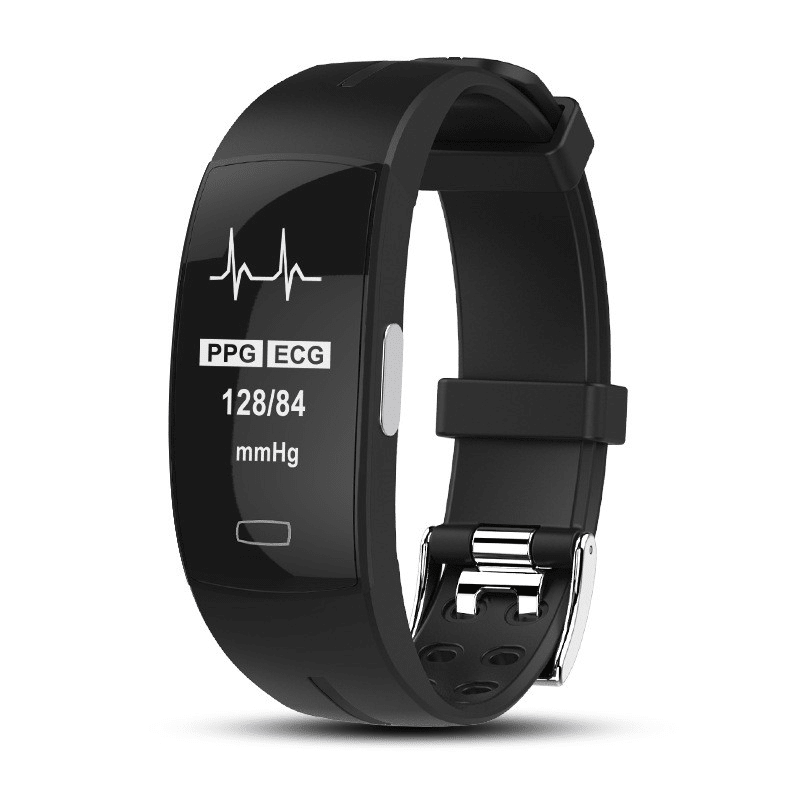Smart Fitness Tracker with Heart Rate Monitor – Activity & Sleep Tracking, Notifications, OLED, IP67, iOS & Android