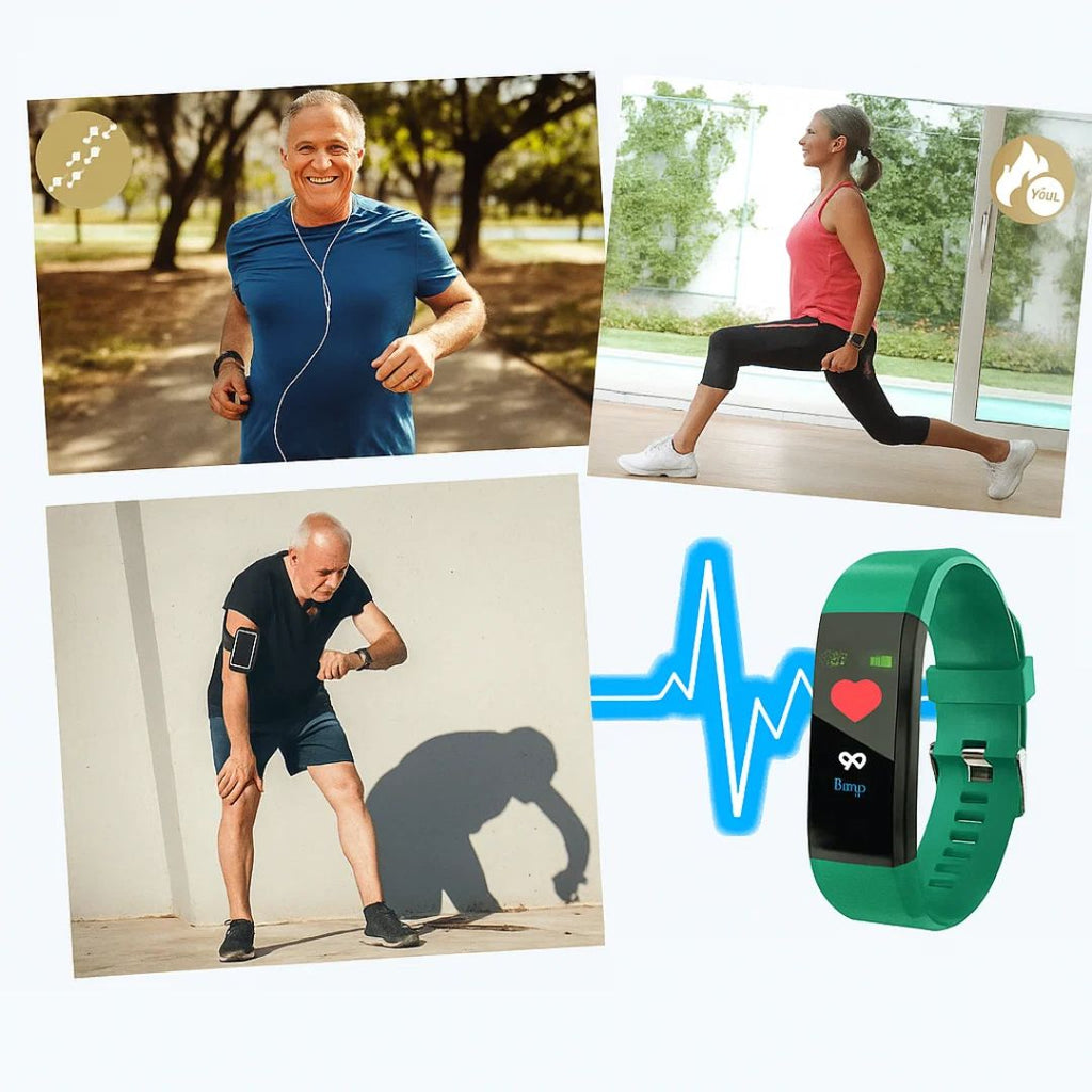 Safety Watch for Seniors with Fall Detection, GPS Tracker & Emergency Button – SOS Watch for Elderly with Heart Rate, 5 Colors