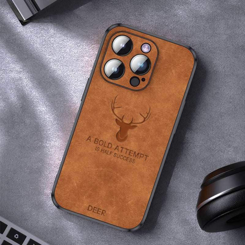Luxury Deerskin iPhone Case - Veltro