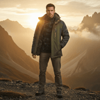 Ranches | Warm and Waterproof Men’s Fleece Jacket with Hood
