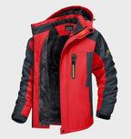 Ranches | Warm and Waterproof Men’s Fleece Jacket with Hood Rot