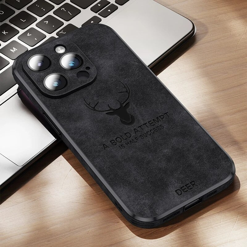 Luxury Deerskin iPhone Case - Veltro