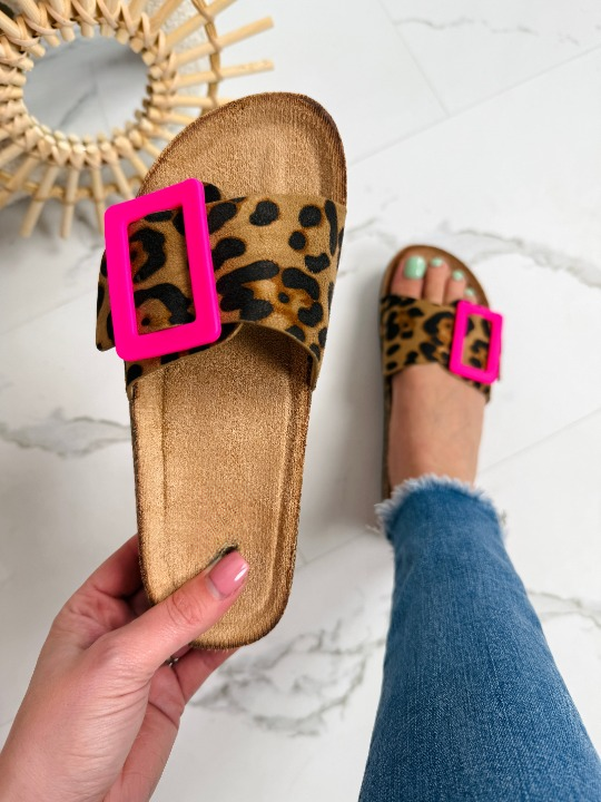 Zahara | Sandals with Buckle Closure