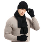 Hommes | Rugged Winter Set | With Rugged Hat, Scarf, and Gloves!