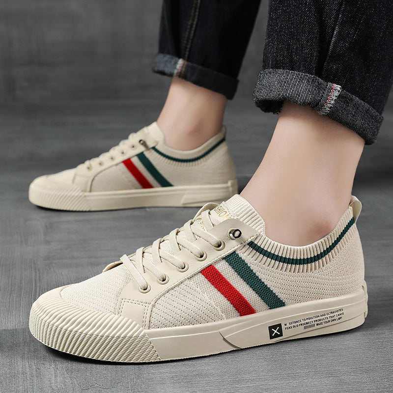 Ramos | Men’s Knit Lace-Up Sneakers