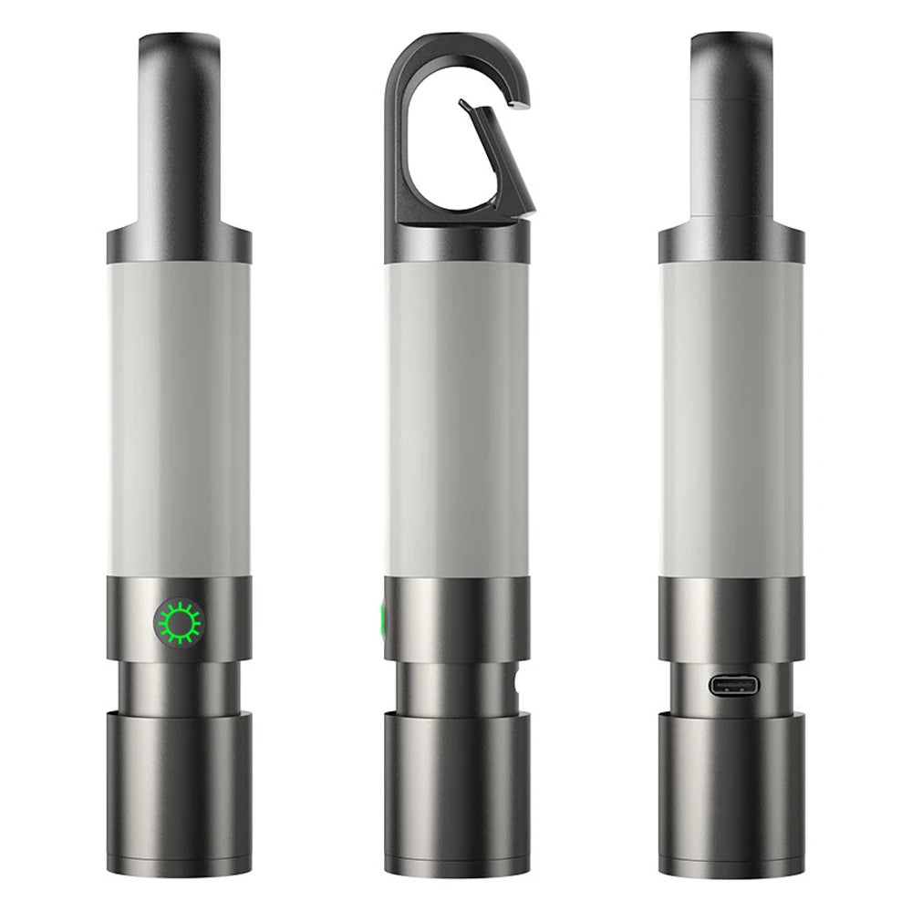 Magnetic LED Flashlight – Rechargeable Flashlight with 4 Light Modes, USB-C, Magnetic Tail for Hands-Free Use, 1 or 2 Pack – MeteorLite