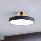 LED Ceiling Lamp in Nordic Style – Modern Round Flush Mount Ceiling Light for Bedroom & Kids Room, 12 to 19 in, 6 Colors – NordicaGlow