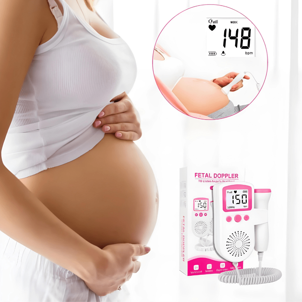 Baby Heartbeat Listening Device for Moms – Listen to Your Baby's Heartbeat at Home – For Recreational Use