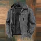 Hermosa | Stylish & Warm Hoodie Jacket Grey