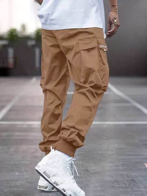 Calico | Men’s Cuffed Ankle Cargo Jogger Pants