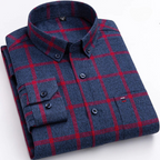 Figueral | Checked Cotton Shirt Red