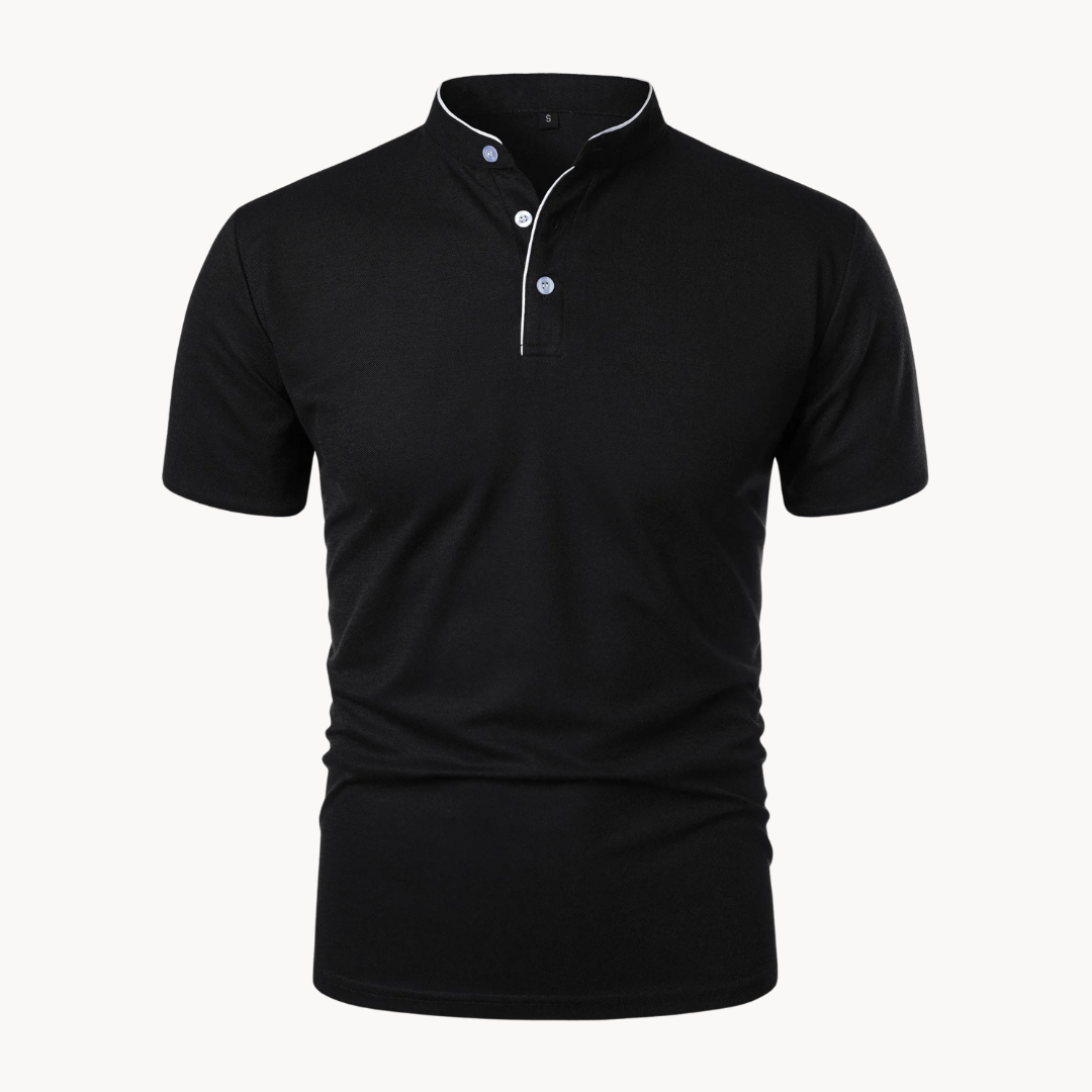 Ranches | Men’s Short Sleeve Polo Shirt Black