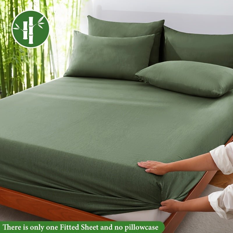 Summer-Cool Bamboo Fibre Fitted Sheet – Luxurious Breathable Comfort