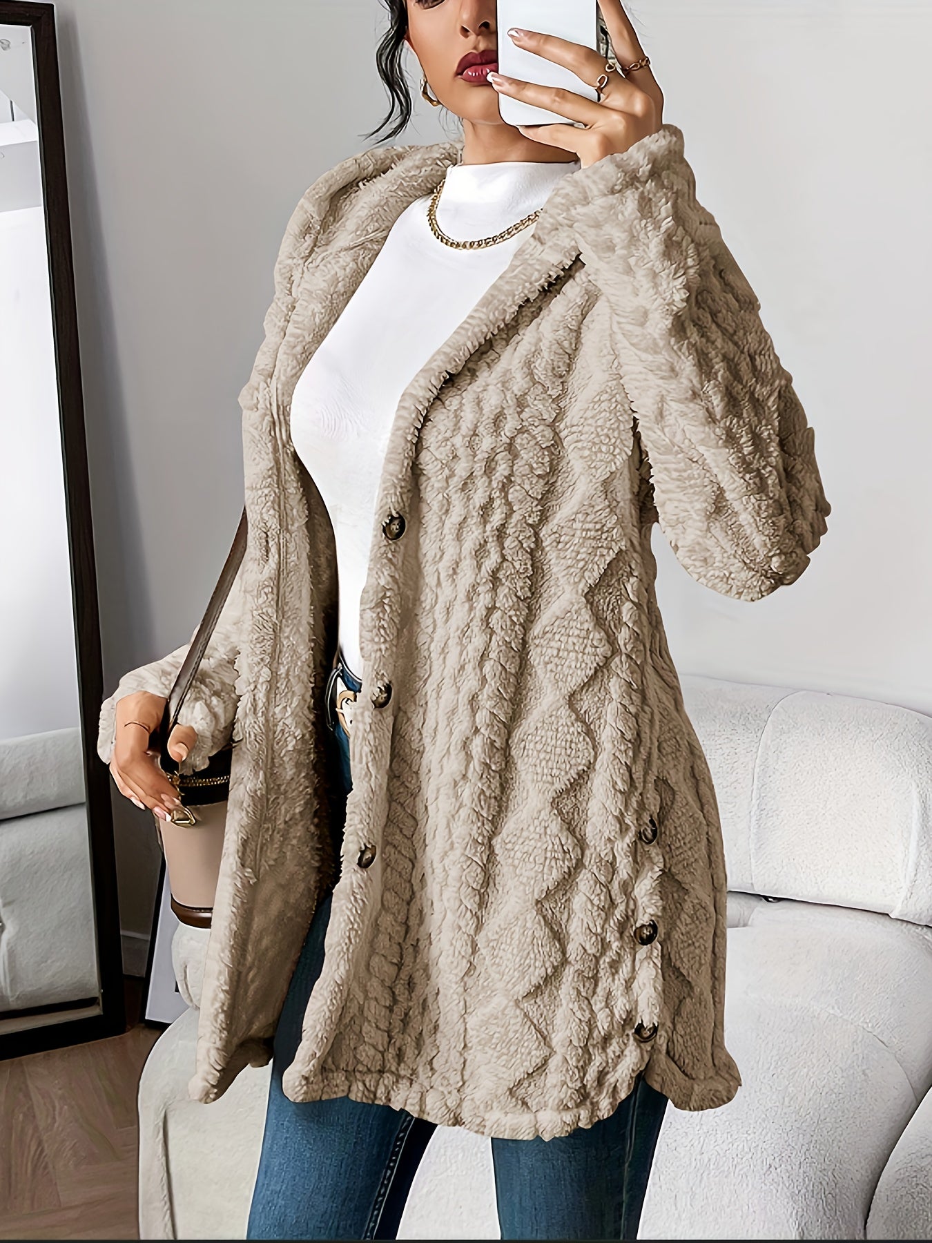 Luna | Women’s Cardigan | Hooded Casual Style