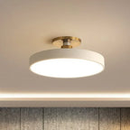 LED Ceiling Lamp in Nordic Style – Modern Round Flush Mount Ceiling Light for Bedroom & Kids Room, 12 to 19 in, 6 Colors – NordicaGlow