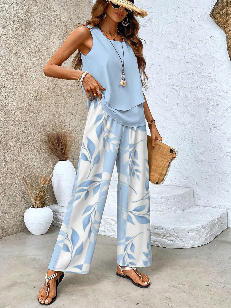 Zahara | Women’s Two-Piece Set with Matching Top and Pants