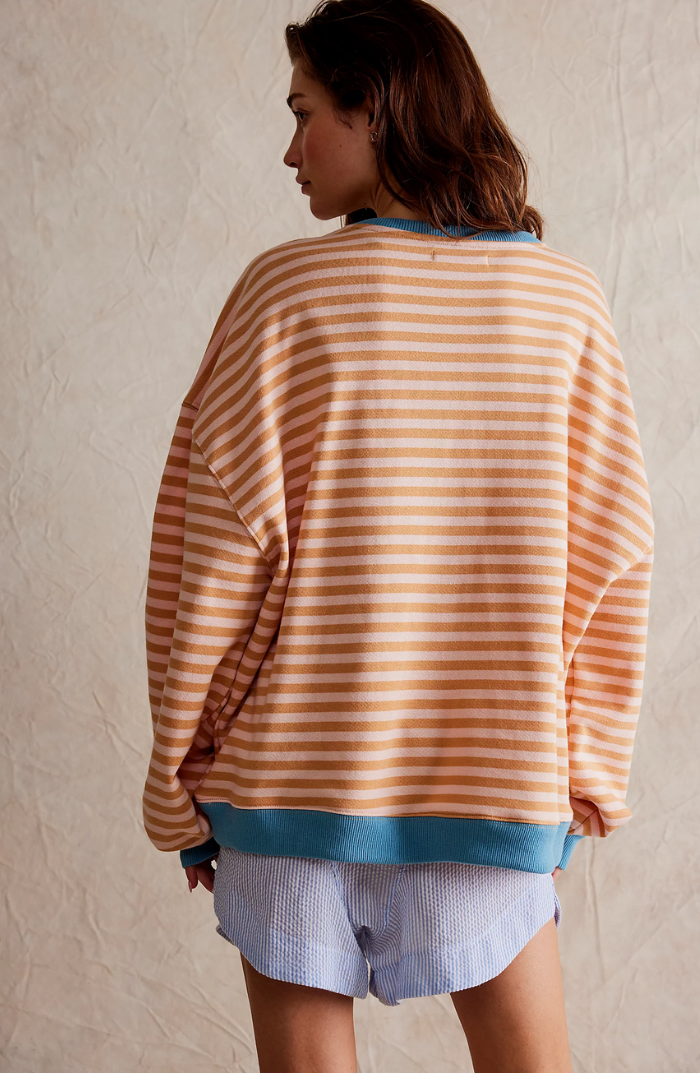 Mechi | Striped Oversized Sweater