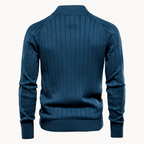 Hommes | Zip Pullover Jacket | Structured Design with Stand Collar