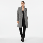 Tasana | Women's Coat | Defined Lapel Neckline