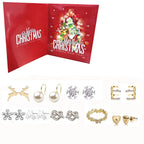 Jewelry Advent Calendar for Women 2026 – 24 Gold & Silver Tone Necklaces, Bracelets & Earrings, Christmas Gift