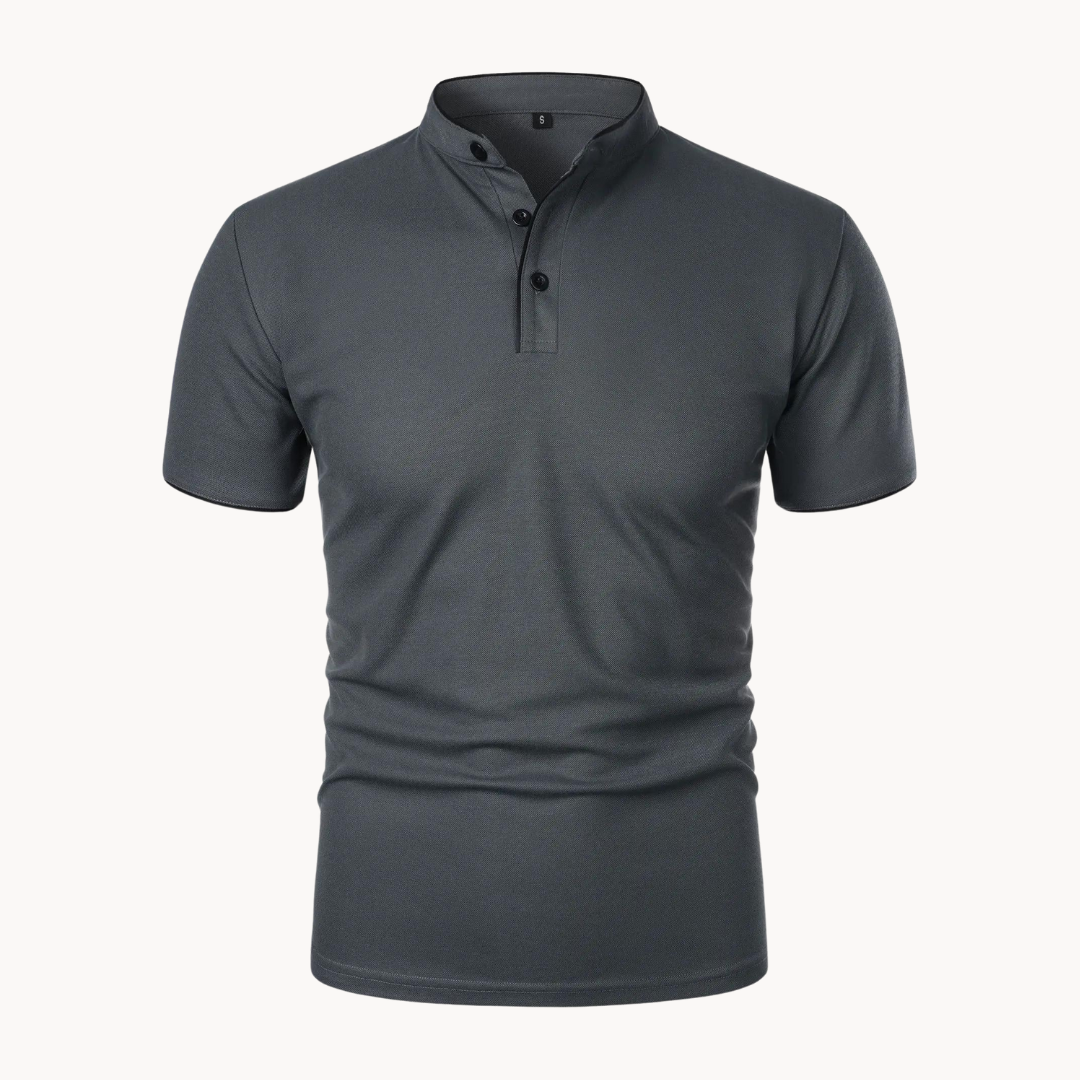 Ranches | Men’s Short Sleeve Polo Shirt Dark Gray