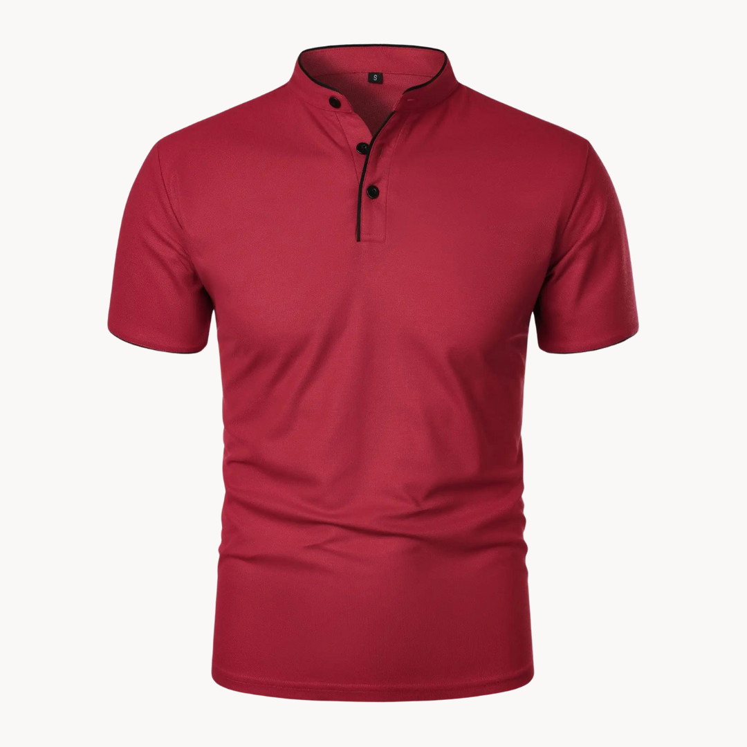 Ranches | Men’s Short Sleeve Polo Shirt Red