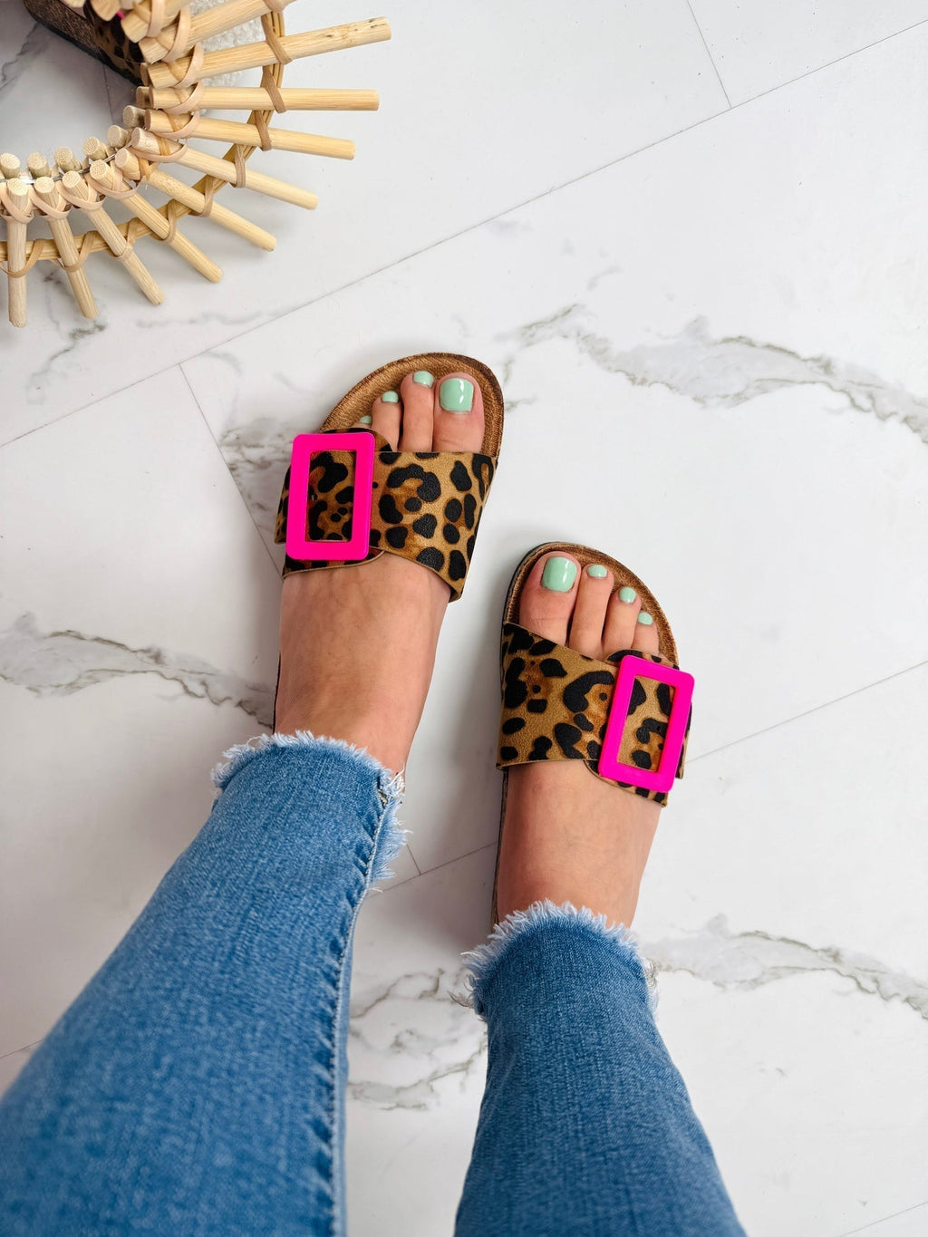 Zahara | Sandals with Buckle Closure