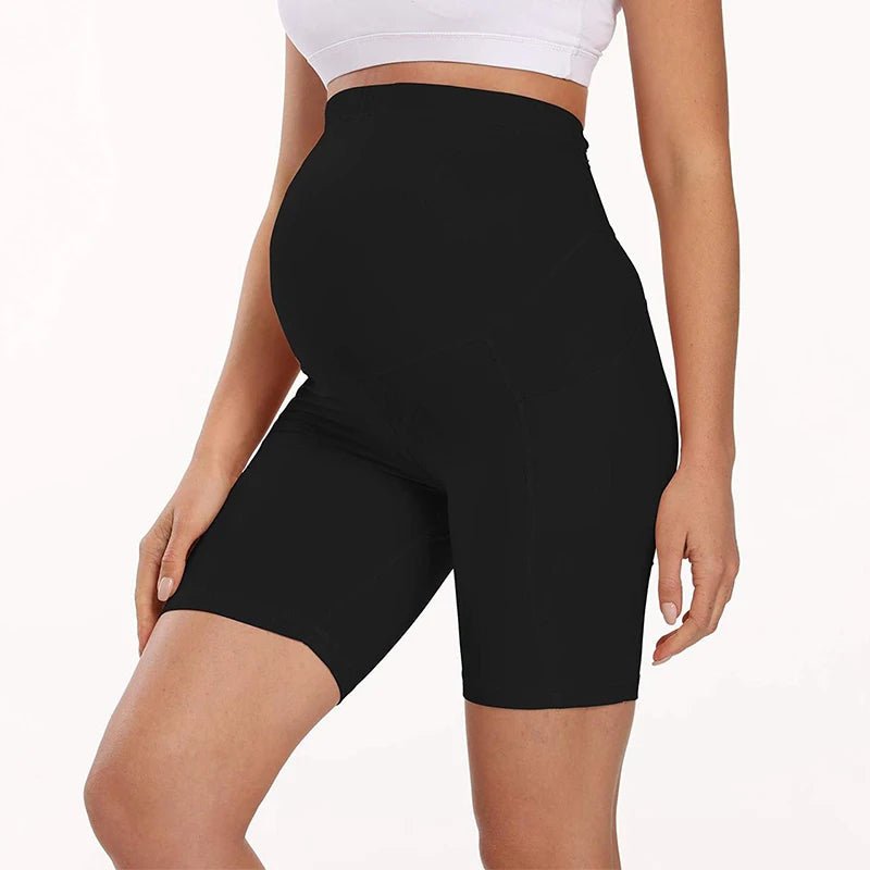 Sylvia Maternity Leggings – Maternity Workout Leggings for Yoga & Walking, Comfy & Flexible, 6 Colors, S–XL – Bersh Black