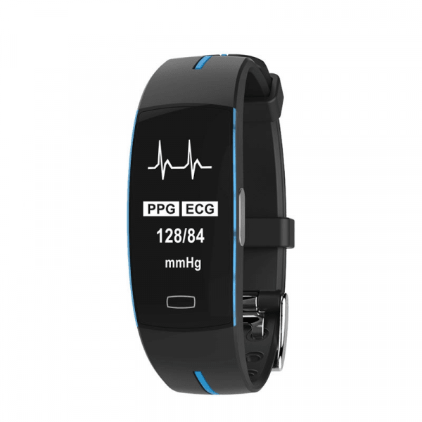 Smart Fitness Tracker with Heart Rate Monitor – Activity & Sleep Tracking, Notifications, OLED, IP67, iOS & Android