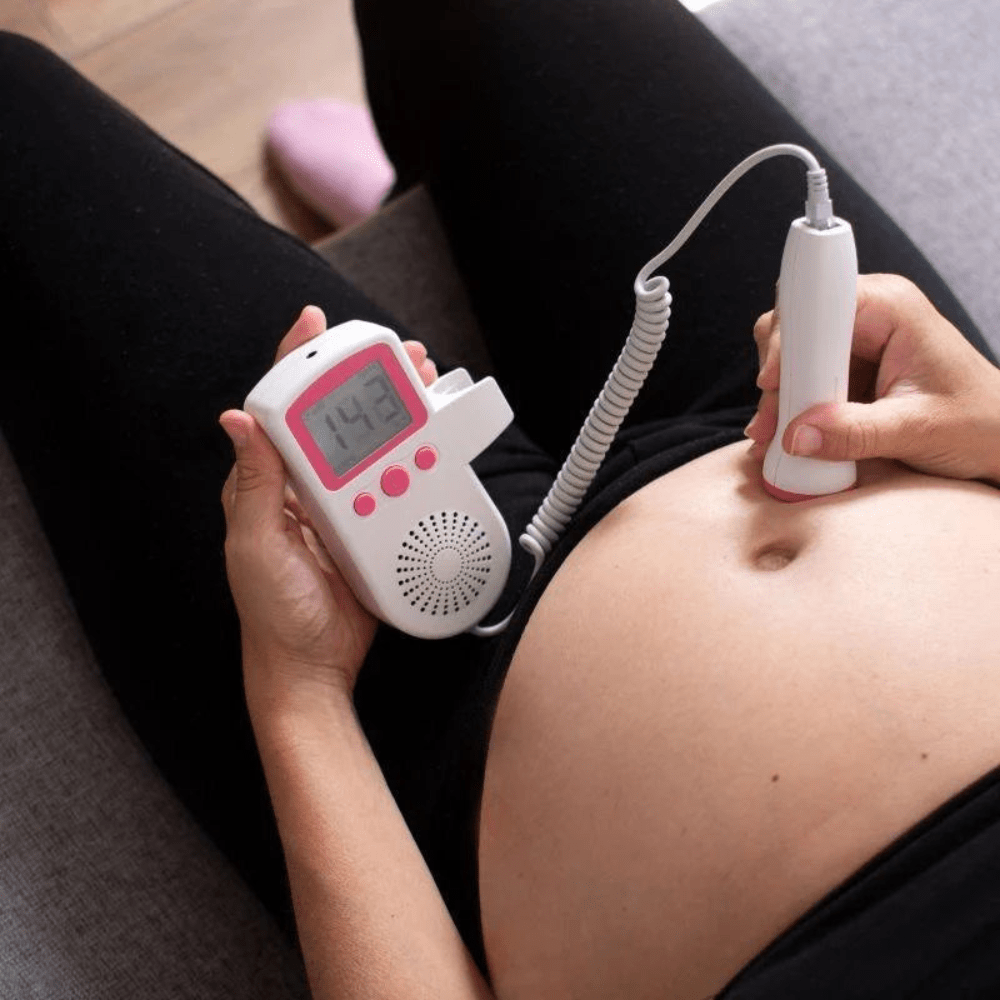 Baby Heartbeat Listening Device for Moms – Listen to Your Baby's Heartbeat at Home – For Recreational Use
