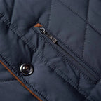 Admire | Men's Winter Jacket | Quilted Front Zipper with Pockets