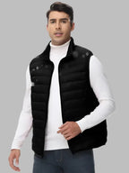 Grayson | Lightweight Quilted Vest for Men Black
