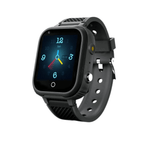 KidGuardian | 4G Smartwatch for Children with Real-Time GPS Tracking - Waterproof Kids Phone Watch with Video Calling, SOS Button & Camera Black