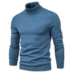 Admire | Men's Mock Neck Turtleneck Sweater - Soft Knit Pullover