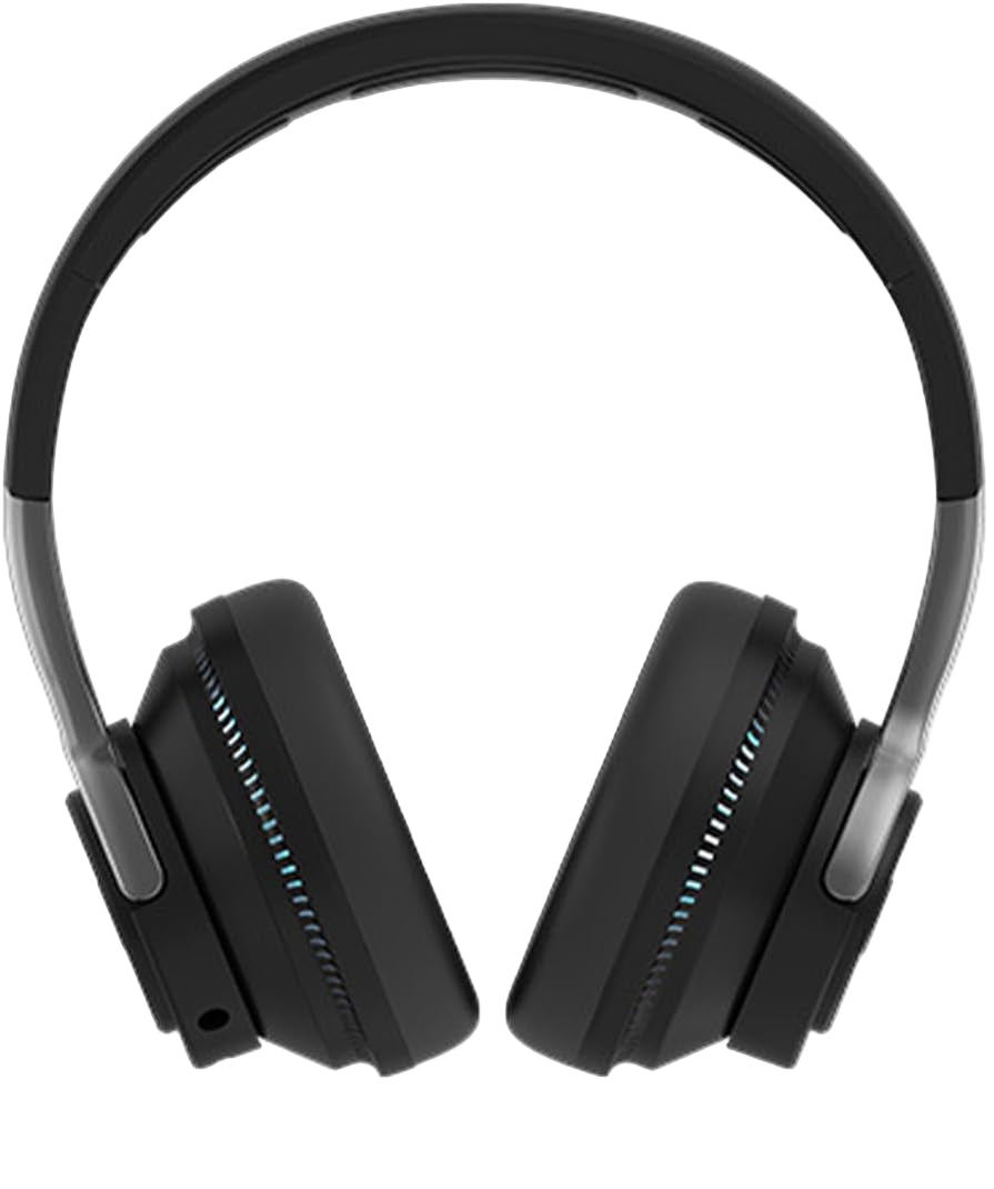 Foldable Wireless Headphones with RGB Lights – Bluetooth Over-Ear Headphones, LED Light-Up, 24h Battery, TF & AUX – Sonvix