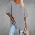 Esperanza | Women’s Oversized V-Neck T-Shirt