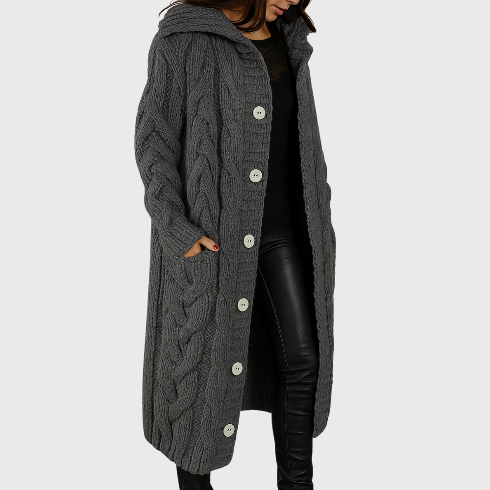 Pamelo | Women's Cardigan | Longline Length
