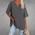 Esperanza | Women’s Oversized V-Neck T-Shirt