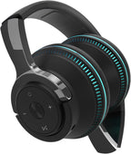 Foldable Wireless Headphones with RGB Lights – Bluetooth Over-Ear Headphones, LED Light-Up, 24h Battery, TF & AUX – Sonvix