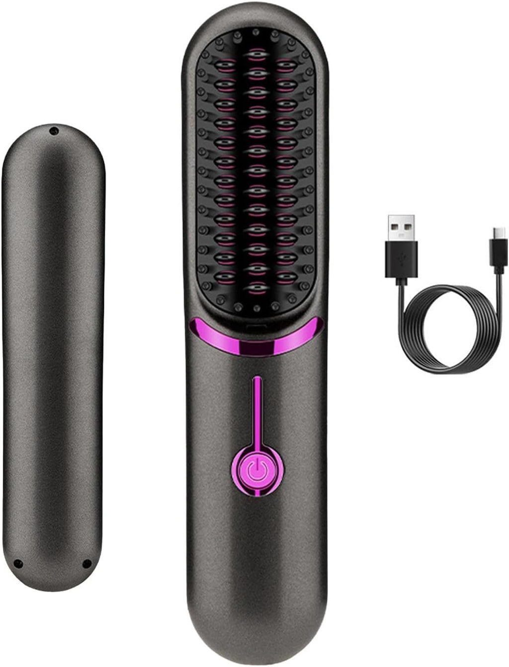 Wireless Hair Straightener – Cordless Ceramic Flat Iron, USB Rechargeable, 3 Heat Settings, Mini Travel Size – Lumea