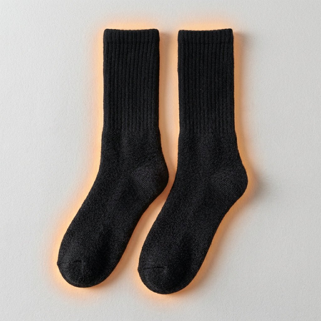 USB Heated Socks – Rechargeable Electric Heated Socks up to 131°F for Hiking, Camping & Winter Sports, Unisex