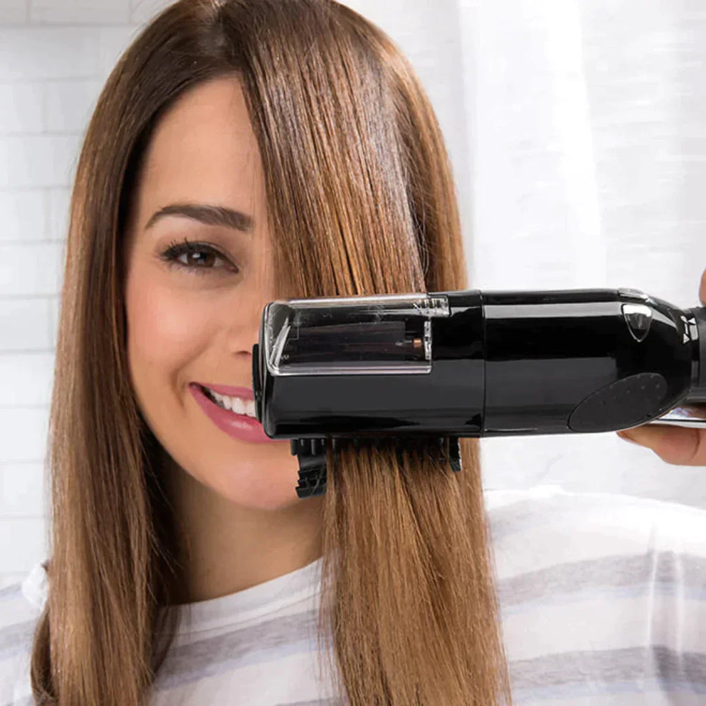 Cordless Split End Trimmer – Rechargeable Hair Split Ender Removes Damaged Ends Without Losing Length