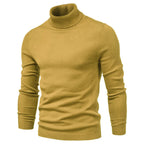 Admire | Men's Mock Neck Turtleneck Sweater - Soft Knit Pullover