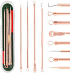 Blackhead & Pimple Removal Kit – Comedone Extractor Tool Set, Blackhead Remover Tools with Travel Case